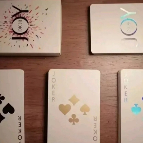 New Christian Dior JOY Playing Cards - White Paper - Sealed - Hard to Find - Picture 5 of 7